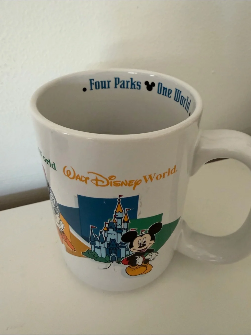 VINTAGE DISNEY WDW Mickey Mouse Parks Dad Mug